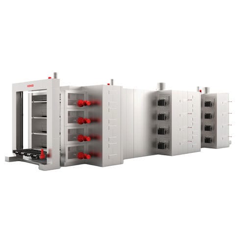 Туннельная печь для пищевой промышленности - MDI STRATOS - König Maschinen GmbH - для хлеба / для обогрева / варочная