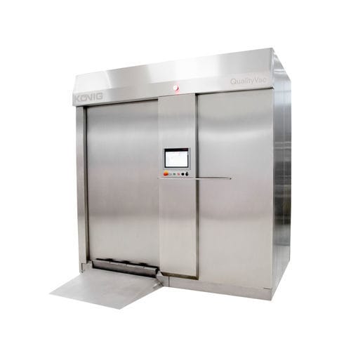 Холодильник для продуктов питания - QUALITYVAC - König Maschinen GmbH - вертикальный / 2 дверцы