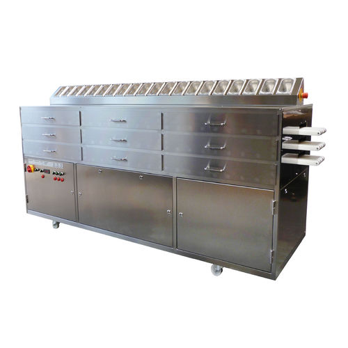 Воздушный охладитель - BK 325/3/1 - LCM Schokoladenmaschinen GmbH - для пищевой промышленности / многоуровневый