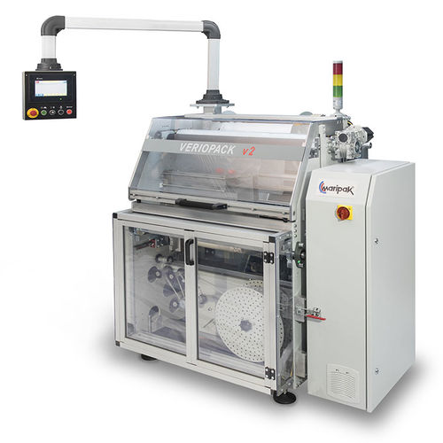 Автоматический аппарат для сварки в форме L - VERIOPACK series - Maripak Packaging Ltd.  - вертикальный
