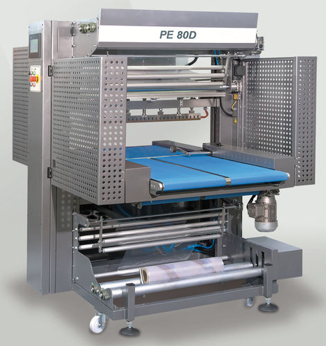 Полностью автоматическая обверточная машина - PE-D series - Maripak Packaging Ltd.  - для промышленного применения / с тоннелем для усадки