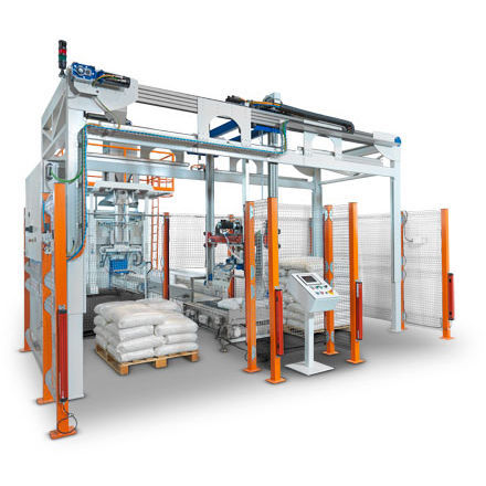 Штабелер послойно - MF PCA 700 / 700 - MF TECNO - MASSINI INDUSTRIES srl - для мешков / для цементной промышленности / автоматический