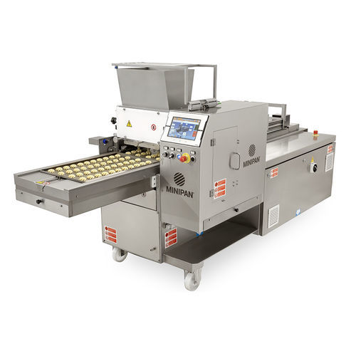 Линия для производства печенья с резаком - COMBY 3VO - Minipan S.r.l. Food Processing Machines - с экструдером / с накатной машиной