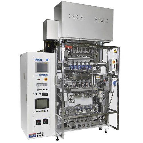 Вертикальная фасовочная машина - FC-1000AF - Sanko Machinery Co., Ltd. - весовая / упаковка «стик-пак» / для порошков