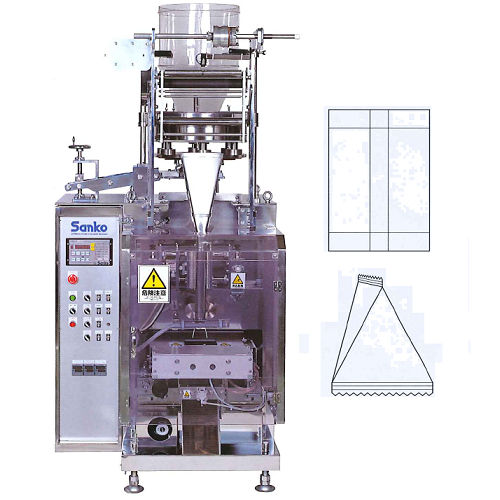 Автоматическая упаковочная машина - MC501 - Sanko Machinery Co., Ltd. - вертикальная / в гранулах / подушечного типа