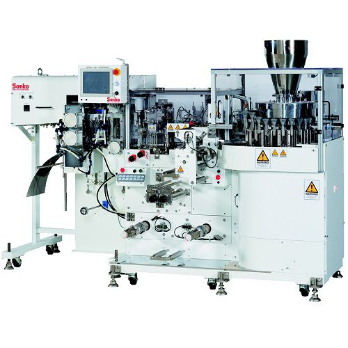 Горизонтальная фасовочная машина - SR500 - Sanko Machinery Co., Ltd. - H-FFS / для гранул / высокая скорость