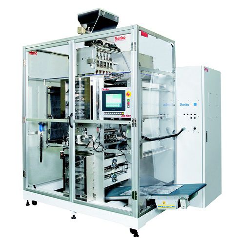 Вертикальная фасовочная машина - AR202 - Sanko Machinery Co., Ltd. - V-FFS / для гранул / многолинейная