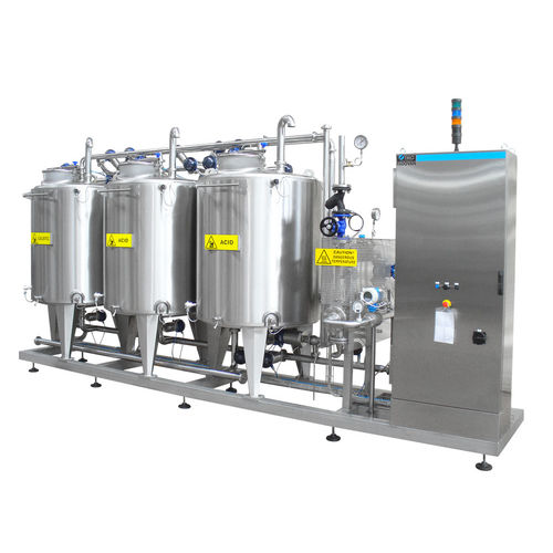 Установка безразборной мойки (CIP) для производства напитков - TMCI Padovan S.p.A. - Newpack and Chemtech Divisions