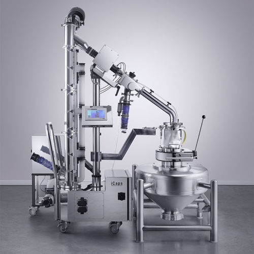 Медицинский полировальный станок - iCaps HC - Pharma Technology - со щеткой / непрерывного действия