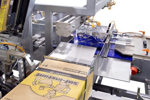 Боковой станок для укладывания в ящики - FL-4 - Prodec Equipos de Envasado, S.A.U. - автоматический / для гибкого шланга / термоплавкий клей