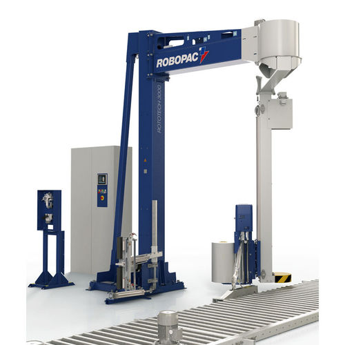 Паллетообмотчик с поворотным кронштейном - ROTOTECH 3000  - ROBOPAC SPA - автоматический / для резки / для паллет