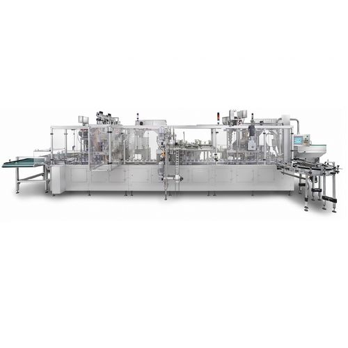 Автоматическая фасовочно-запаивающая машина - Robot Food Technologies Germany GmbH - для стеклянной тары / для косметической продукции