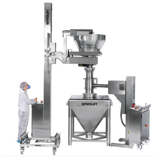 Установка для взвешивания для погрузки навалом - Servolift GmbH - с гравитационным питателем / полуавтоматическая