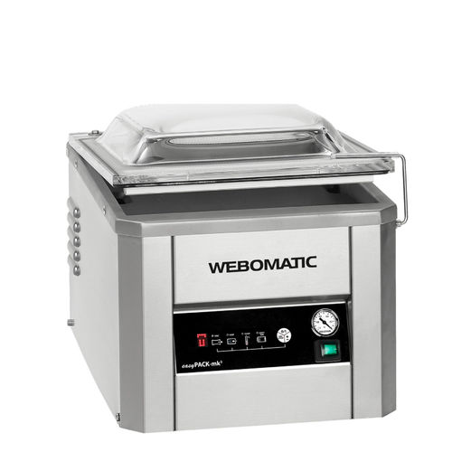 Упаковочная машина с ручным управлением - easyPACK-mk3 - WEBOMATIC - вакуумная / кольцевая / для мешков