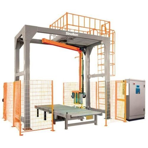 Паллетообмотчик с поворотным кронштейном - R1800FZ-PL   - SHANDONG  SINOLION  MACHINERY  CORP  LTD - полностью автоматический / для пищевой промышленности и для производства напитков / для паллет