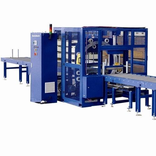 Горизонтальный паллетообмотчик - S1800   - SHANDONG  SINOLION  MACHINERY  CORP  LTD - автоматический / для дверей и окон / для трубы