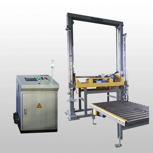 Автоматическая обвязочная машина - SKV-1220 - SHANDONG  SINOLION  MACHINERY  CORP  LTD - для поддонов / 380В трехфазная / вертикальная