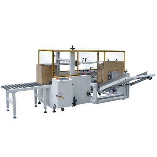 Автоматическая машина для сборки коробок - SPK40D - SHANDONG  SINOLION  MACHINERY  CORP  LTD - полуавтоматическая / клейкая лента