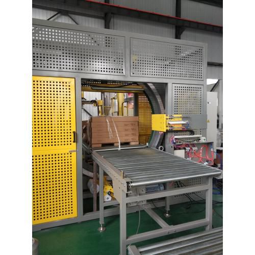 Автоматический паллетообмотчик - S1400 - SHANDONG  SINOLION  MACHINERY  CORP  LTD - горизонтальный / с вращающимся кольцом / для упаковки
