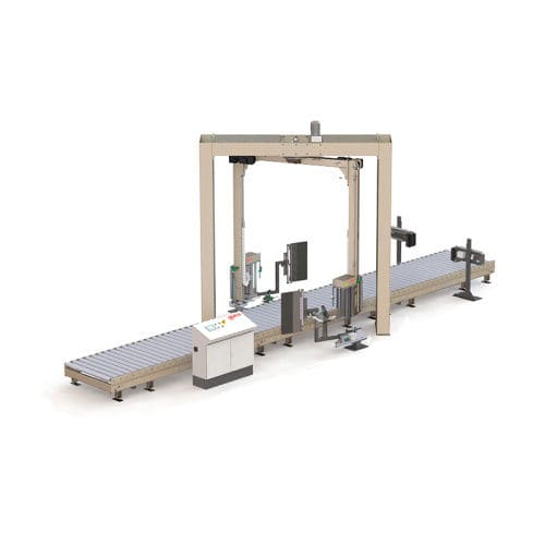 Паллетообмотчик с поворотным кронштейном - R1800FZ-PL   - SHANDONG  SINOLION  MACHINERY  CORP  LTD - полностью автоматический