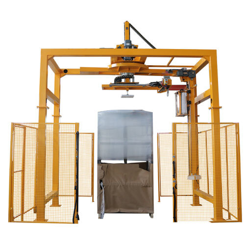 Вертикальный паллетообмотчик - FM-1800 - SHANDONG  SINOLION  MACHINERY  CORP  LTD - автоматический / для пищевой промышленности и для производства напитков / для фитосанитарных изделий