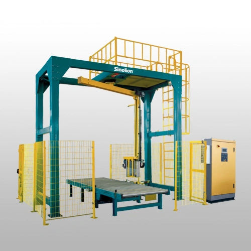 Паллетообмотчик с поворотным кронштейном - R1800 FZ-PL - SHANDONG  SINOLION  MACHINERY  CORP  LTD - полностью автоматический / для пищевой промышленности и для производства напитков / для обрабатывающей промышленности
