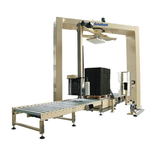 Горизонтальная обвязочная машина - SKH-1212 - SHANDONG  SINOLION  MACHINERY  CORP  LTD - полностью автоматическая / для поддонов / для картонных коробок