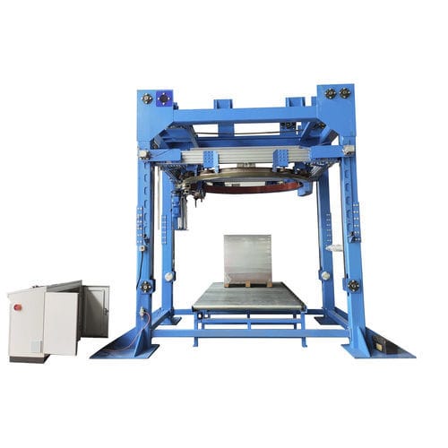 Паллетообмотчик для цилиндрических изделий - HS50-A1 - SHANDONG  SINOLION  MACHINERY  CORP  LTD - орбитальный / автоматический / для использования в промышленности
