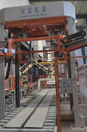 Автоматическая машина для обертывания груза на поддоне - T Series - SHANDONG  SINOLION  MACHINERY  CORP  LTD - со стрейч-пленкой / для паллет / вертикальная