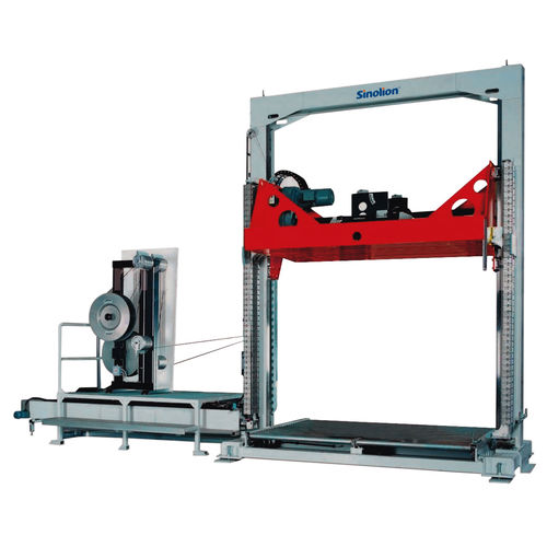 Автоматическая обвязочная машина - SKV-1220 - SHANDONG  SINOLION  MACHINERY  CORP  LTD - для поддонов / для полипропиленовых листов / 380В трехфазная
