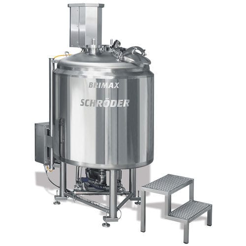 Резервуар для стокирования - BRIMAX 2000  - TIPPER TIE TECHNOPACK GmbH - для мяса / цилиндрический / для применения в пищевой отрасли