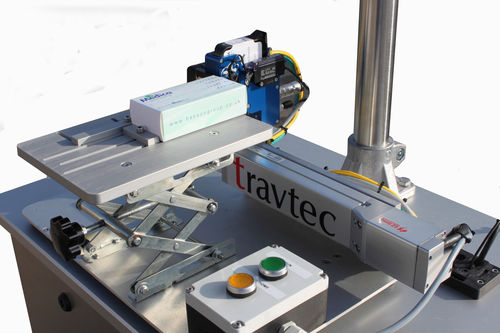 Печатная машина со струйной печатью - TRAVINO - Travtec Group - для картона / для упаковки / монохромная
