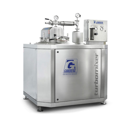 Вертикальный эмульгатор - TurboMixer GTM 1100 - UNIMIXER SYSTEM S.r.l. - для пищевой промышленности / турбо / из нержавеющей стали