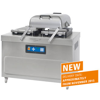 Вакуумная упаковочная машина - POWERVAC 200 - KOMET Maschinenfabrik GmbH - с двойной камерой