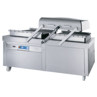 Вакуумная упаковочная машина - SD 1000 - KOMET Maschinenfabrik GmbH - с двойной камерой / для продуктов питания / для пищевой промышленности