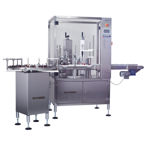 Автоматическая наполнительная/закупорочная машина - MINICAN UNIVERSAL - WICK-Machinery GmbH - для флаконов / ротационная