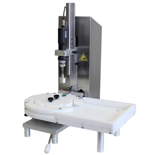 Пневматическая укупорочная завинчивающая машина - PKS-R - WICK-Machinery GmbH - с ручным управлением / для наполнения / для бутылок