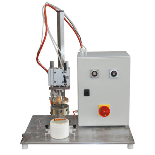 Запаиватель для алюминиевого листа - PSI - WICK-Machinery GmbH - с ручным приводом / для стаканов / для бутылок