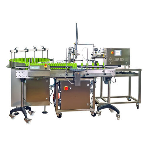Полуавтоматическая наполнительная машина - Touchfill series - Würschum GmbH Dosieranlagen-Abfüllmaschinen - для бутылок / для цилиндра / для фитосанитарных изделий