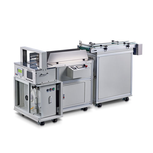 Автоматическая гибочная машина - WK-02-30SF - DONGGUAN XUTIAN MACHINE CO.LTD. - с пленкой ОПП / линейная / с ленточным конвейером