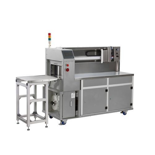 Автоматическая гибочная машина - WK04-30LAB - DONGGUAN XUTIAN MACHINE CO.LTD. - с пленкой ОПП / линейная / с ленточным конвейером
