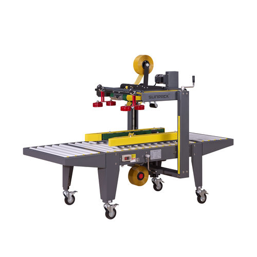 Машина для запечатывания коробок клейкая лента - XT-554TS - DONGGUAN XUTIAN MACHINE CO.LTD. - полуавтоматическая