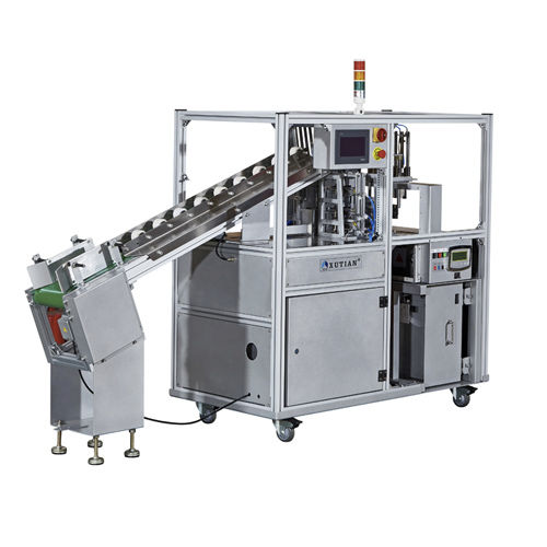 Автоматическая гибочная машина - WK02-30ABF - DONGGUAN XUTIAN MACHINE CO.LTD. - с сенсорным экраном / с бумажной лентой / для полиграфии