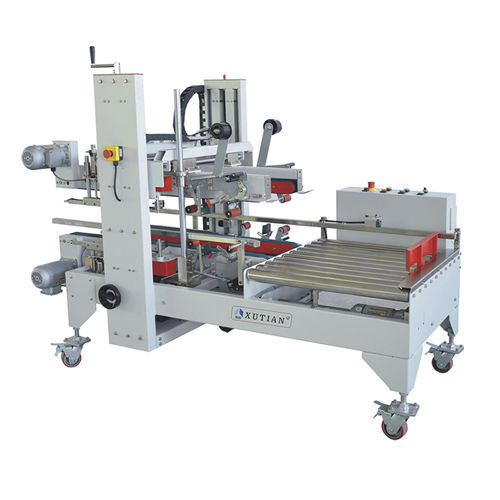 Полуавтоматическая машина для запечатывания коробок - XT556SC - DONGGUAN XUTIAN MACHINE CO.LTD.