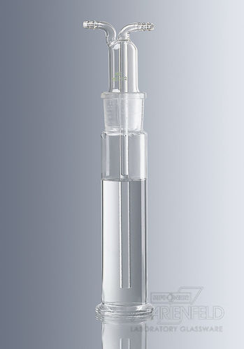 Колба промыватель Dreschel - 100 - 500 ml - Paul Marienfeld GmbH & Co. KG - из боросиликатного стекла / со вставкой