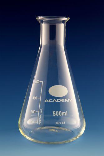 Колба Эрленмейера - 25 - 1 000 ml - Dixon Glass Ltd - из боросиликатного стекла
