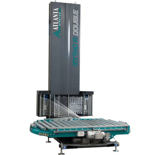 Автоматический паллетообмотчик - MYTHO A  - Atlanta Packaging UK LTD - с поворотным столом / промышленный / для небольшой детали