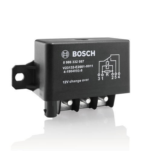Электромеханическое реле 12 Vcc - 0986332087 - Robert Bosch GmbH - мощности / винтовое / высокая мощность
