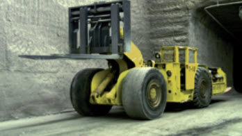 Дизельный вилочный погрузчик - ARKTUR 15 t - Nordmeyer SMAG Mining & Drilling Technologies GmbH - с местом для сидения водителя / для горной индустрии / 4-колесный