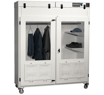 Сушильный шкаф с распашными дверьми - max. 76.5 x 64 x 26" | FR series - Mystaire®, Inc. - из алюминия / мобильный